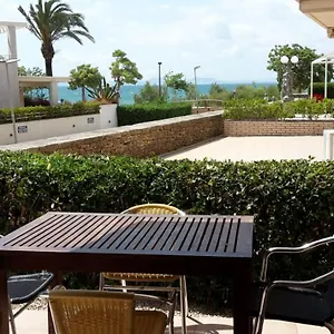  Appartement Davant Mar - Con Terraza A Pie De Playa Spanje